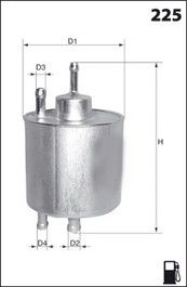 LUCAS FILTERS Топливный фильтр LFPF028